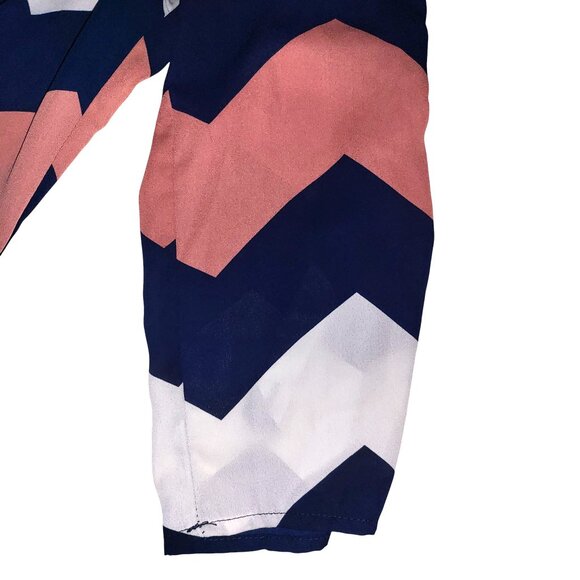 RUE 21 | Multi-Color Checkered Chest Pockets Casual Blouse - Picture 5 of 9